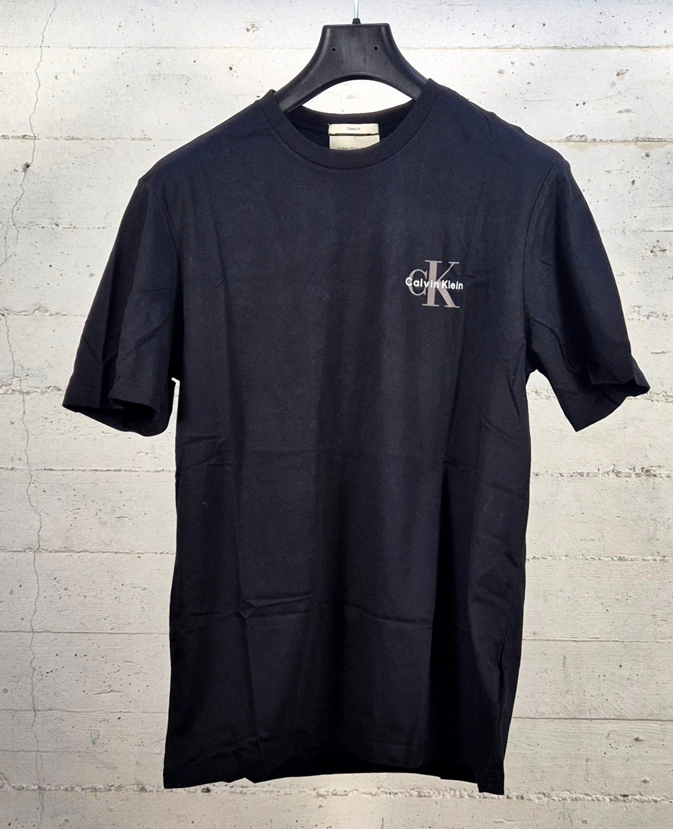 Calvin Klein t-shirt logo nera LV04RB866GUB1 cotone
