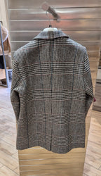 Susy mix giacca quadro base grigio/nero SM185AU75