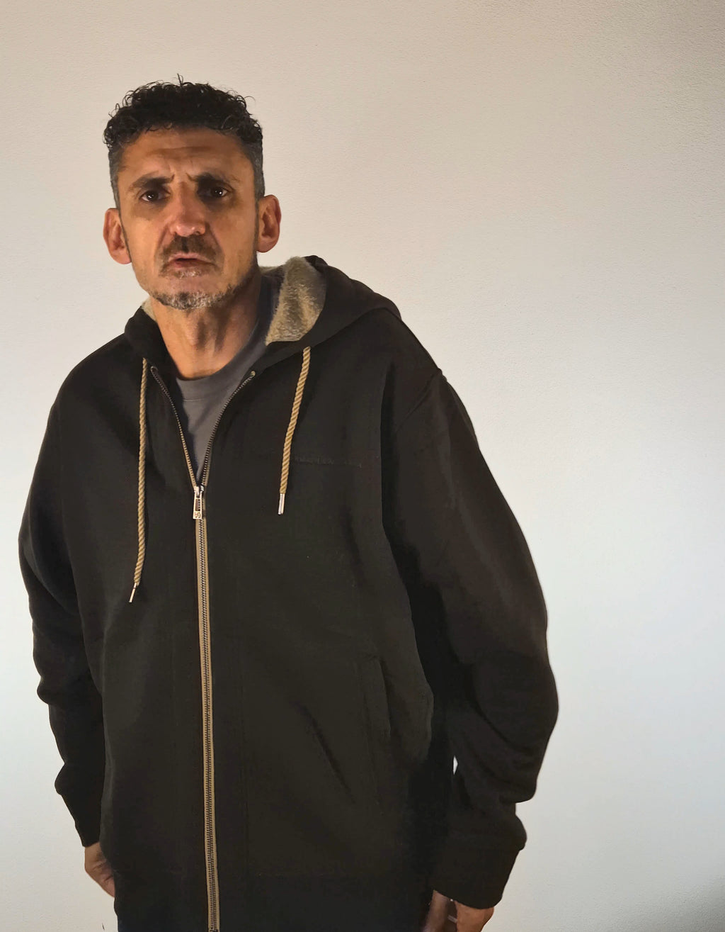 Armani ax felpa con orsetto marrone scuro XM001026AF16279