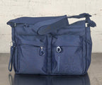 Mandarina Duck borsa tracolla con tasche MD20 P10QMTX5 BLU