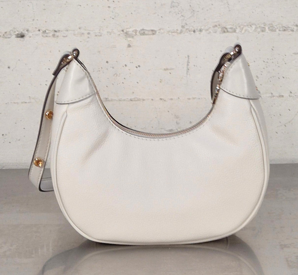 Liu Jo borsa Hobo a mezzaluna piccola crema AA6072E1012X0459