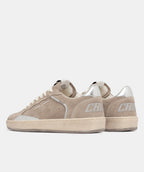 Crime London sneaker donna 23203AA915 camoscio beige