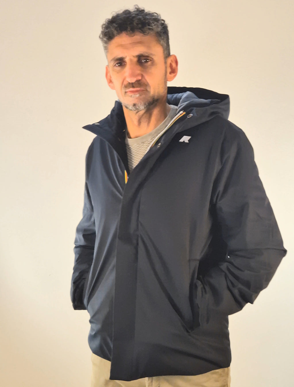 K-way giacca Jacko twill marmotta K8133DWAL9 colore blu