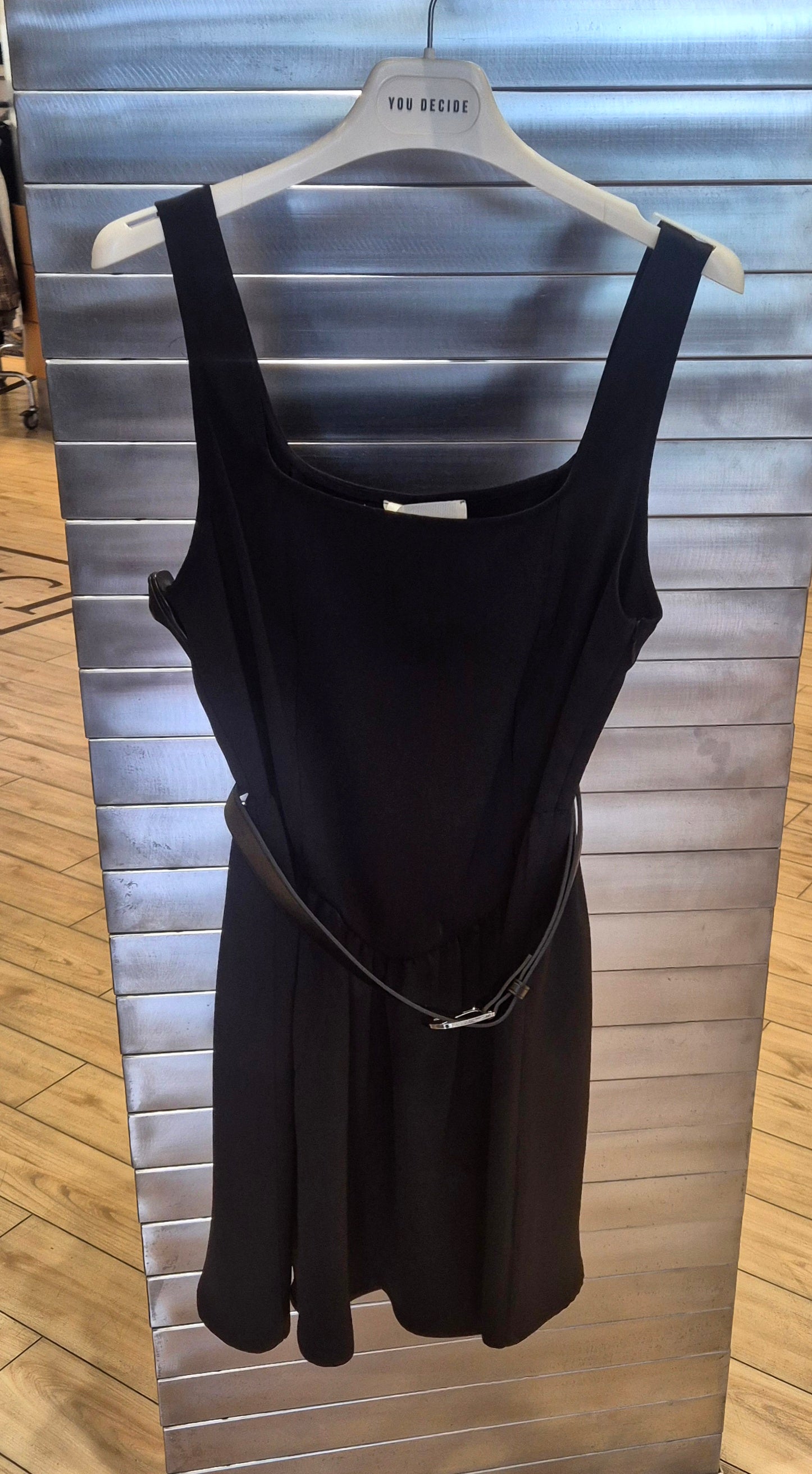 You Decide abitino con cintura bielastico A10682 001 NERO