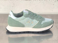 Sun 68 sneaker donna verde salvia Z3620384 Ally glitter textile