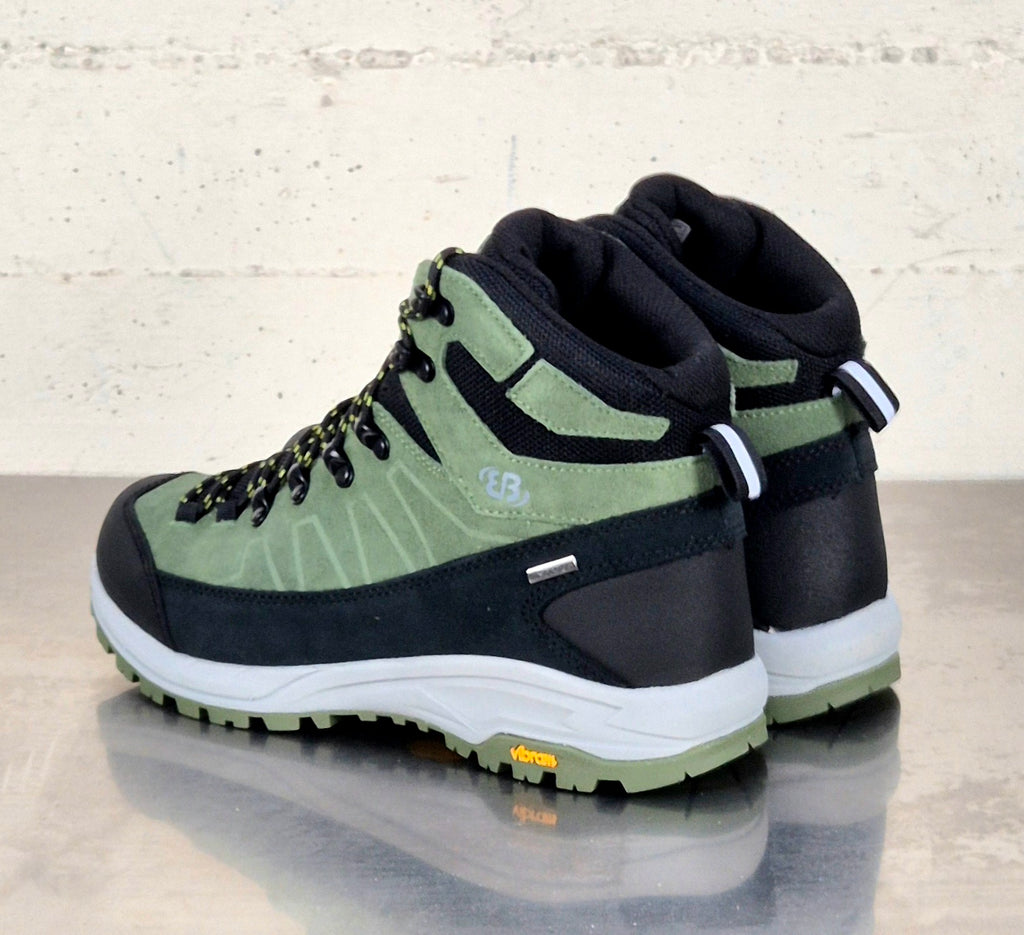 Brutting polacchino Mount Sellery verde/nero con comfortex e fondo vibram 221346