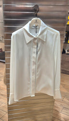 Fracomina camicia con doppio tessuto bianca ST6041W41201 108