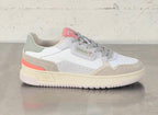 Victoria scarpa donna 8800124 in pelle e tela beige/bianco/salmone