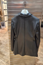 Susy mix giacca a 1 bottone in ecopelle nera PP240T10U75