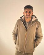K-way giacchetto Le Vrai 4.0 Claude orsetto beige taupe K21515WWG9