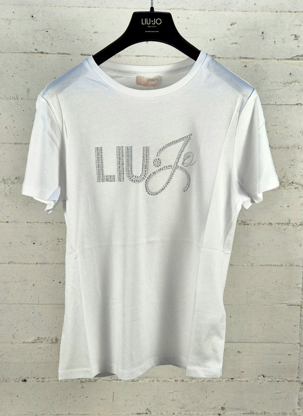 Liu Jo t-shirt manica corta WA6491JS923 P9353 bianco