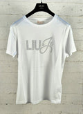 Liu Jo t-shirt manica corta WA6491JS923 P9353 bianco