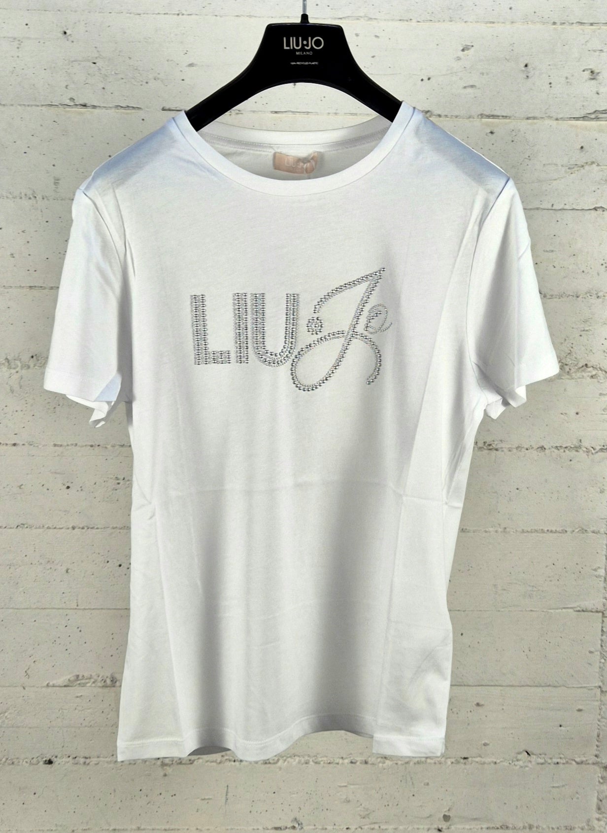Liu Jo t-shirt manica corta WA6491JS923 P9353 bianco