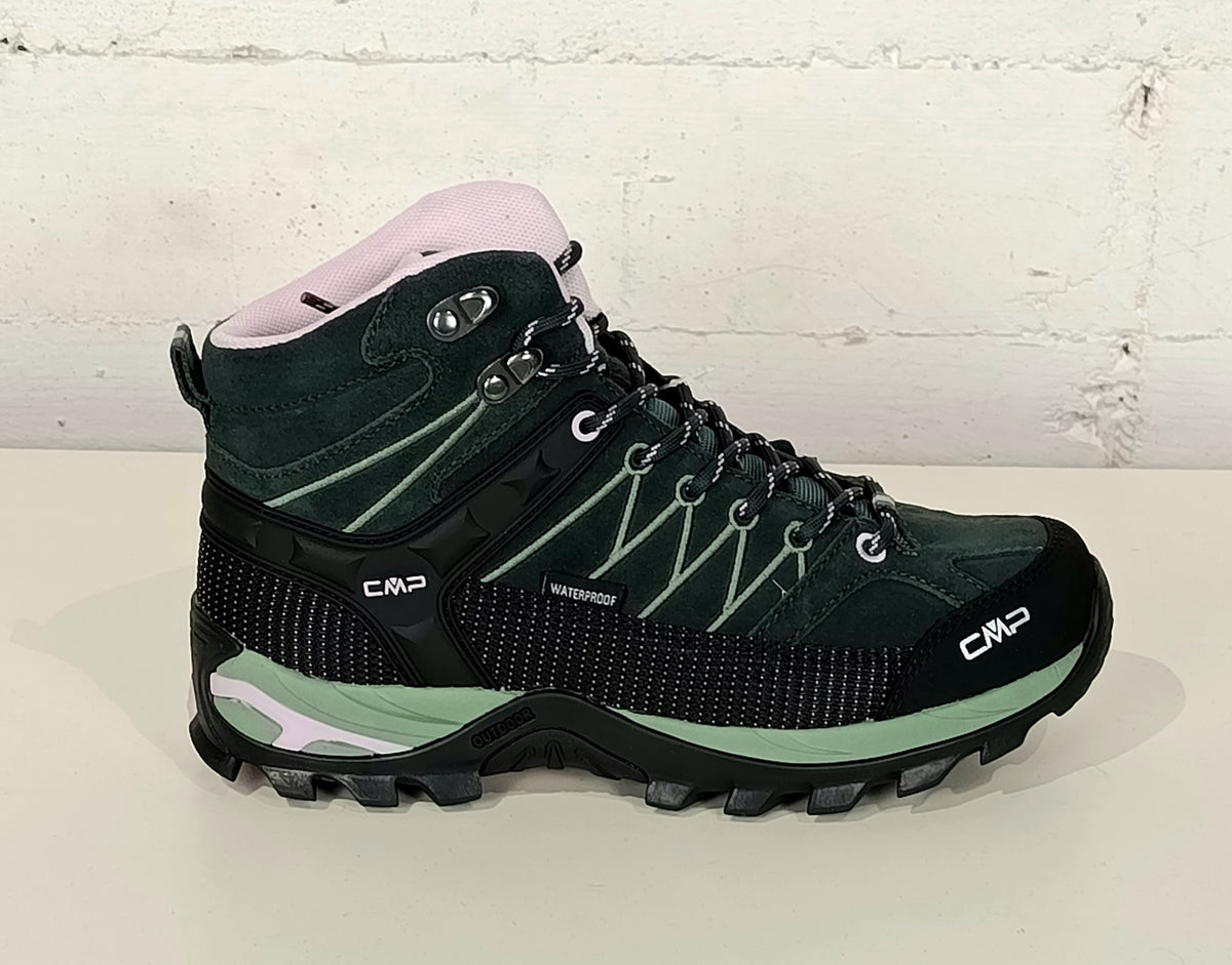 CMP polacchino donna Rigel mid wmn trekking 3Q12946JUNGLE verde/rosa