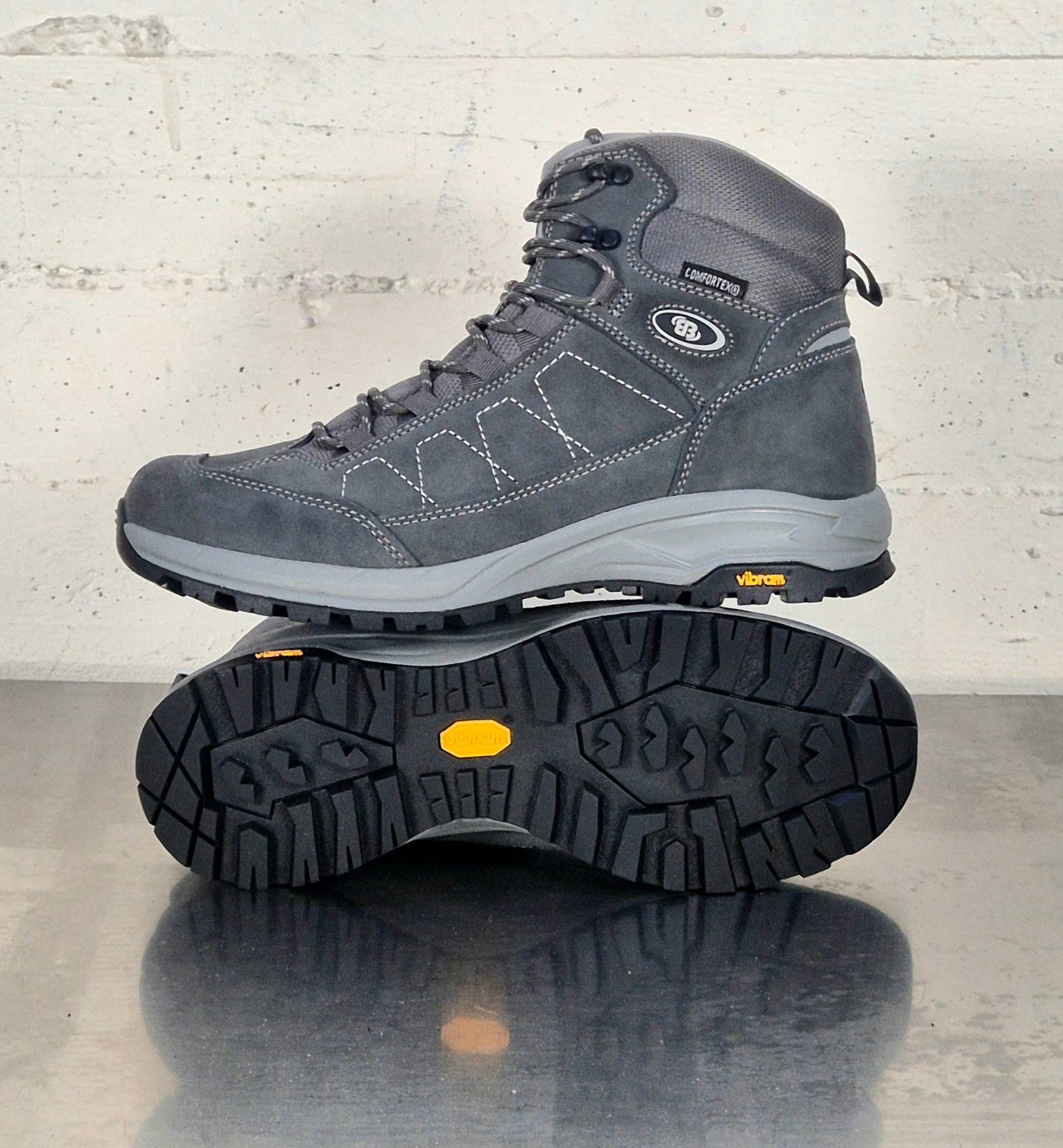 Brutting polacchino Mount Adams high 221370 grigio comfortex e vibram