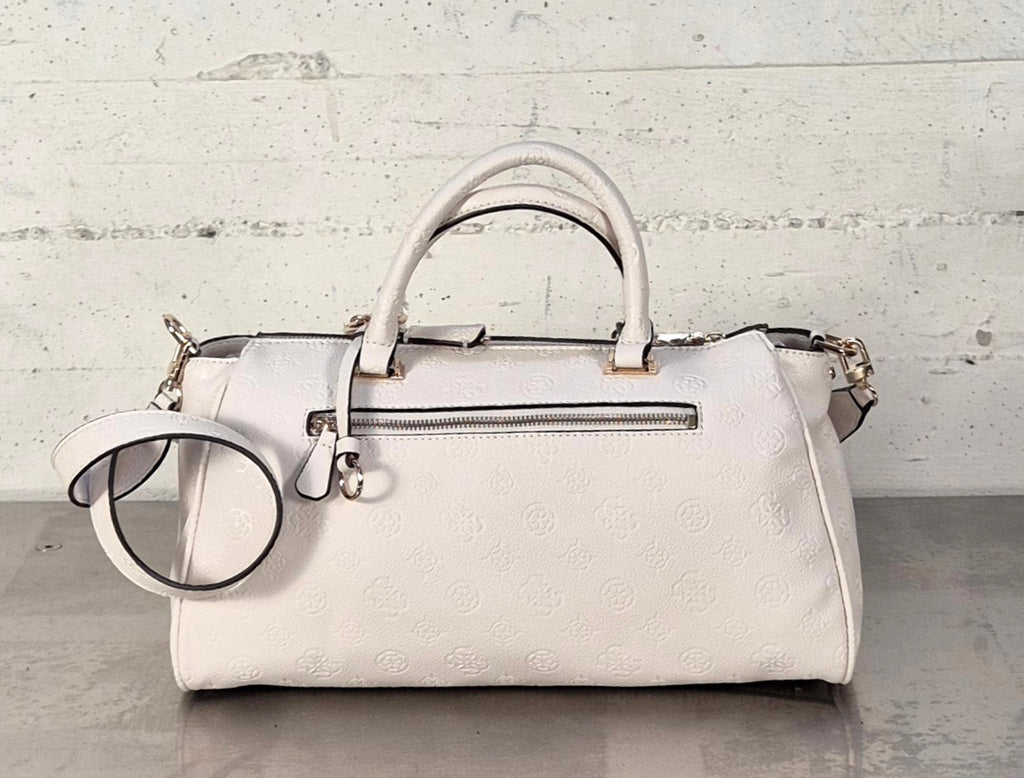 Guess borsa con manici HWPD9916070 stone logo embossed