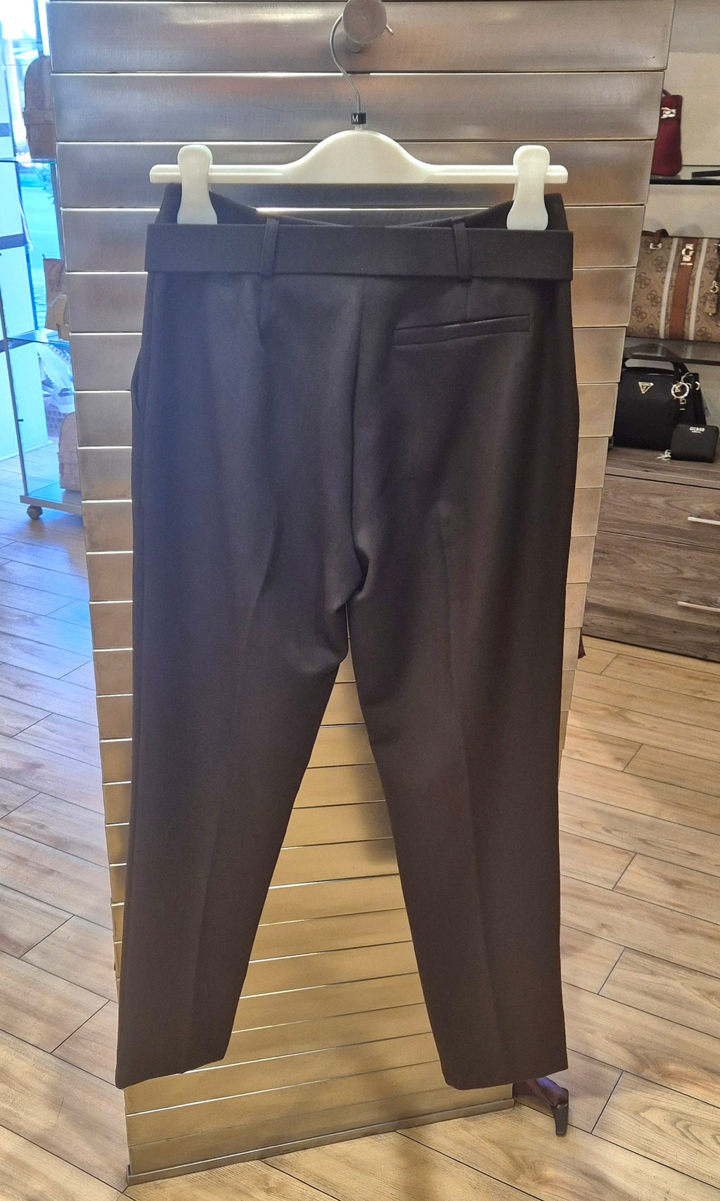 Susy mix pantalone c/cintura dritto T1196D157U75 nero