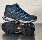 Brutting polacchino Expedition Mid 191309 blu/bluette/giallo confortex