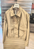 Susy Mix bomber trench policotone T830 sabbia