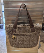 Liu Jo borsa Hobo grande in ecopelliccia nero AF5154E030590912 moro