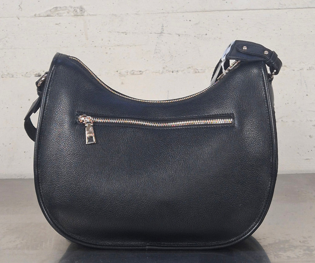 Liu Jo borsa Hobo a mezzaluna media AA6125E101222222 NERO