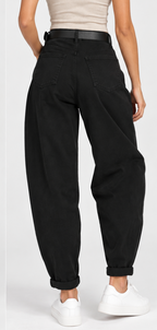 Susy Mix pantalone baloon con cuoricino nero 60285PMTRU75