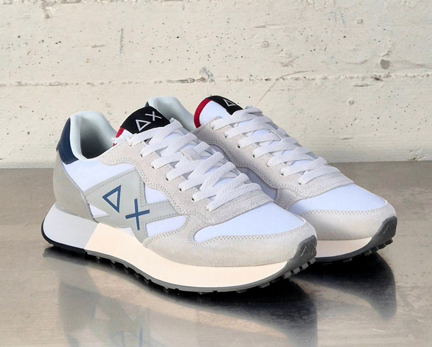Sun 68 sneaker Jaki 2.0 solid bianco Z3611501
