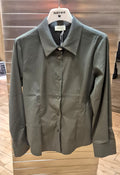 Susy mix camicia bottone gioiello verde 74826U16