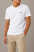 Lyle & Scott t-shirt basic in cotone ts400vog626 bianco