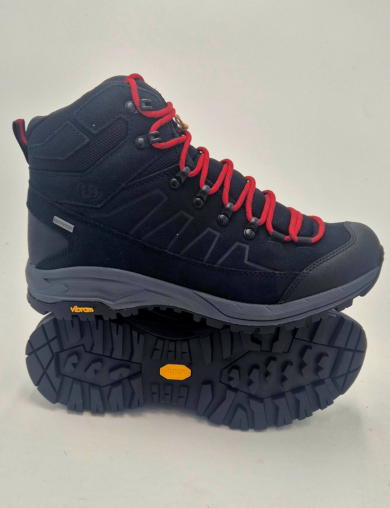 Brutting polacchino Mount Sellery nero con comfortex e fondo vibram