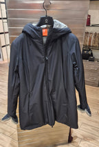 Suns giacchetto nero tessuto tecnico con interno ecopelliccia GBS5302DBLACK