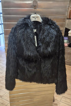 Susy mix ecopelliccia 25006U75 corta nera