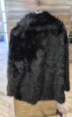 Susy mix ecopelliccia midi nero 2486125U75