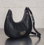 Liu Jo borsa Hobo a mezzaluna piccola nero AA6072E101222222