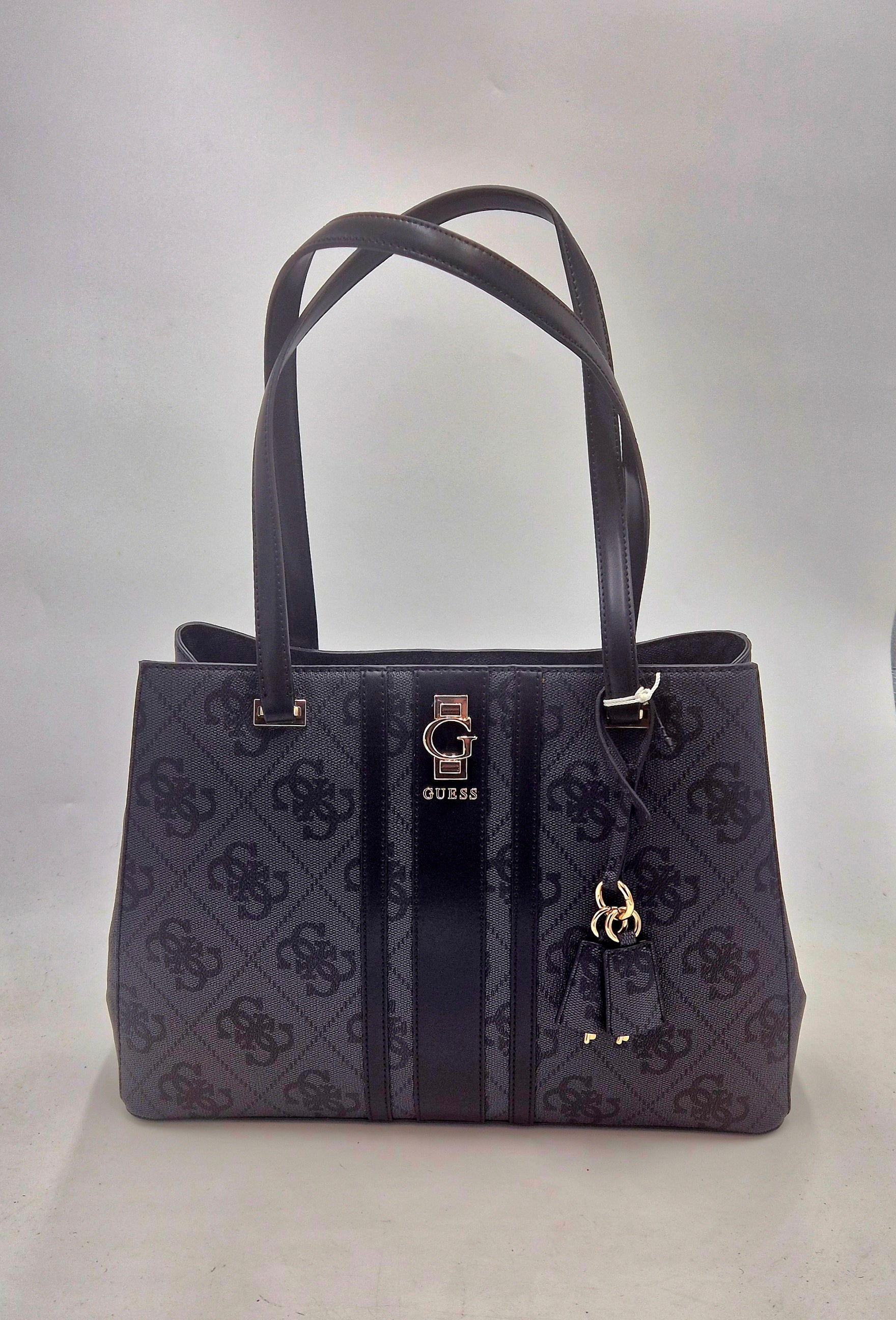 Guess borsa tote logata HWS07838230CLO colore nero/grigio