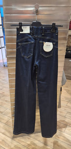 Liu Jo jeans bottom up parfait flare vita alta denim dark UF5069DS01577000