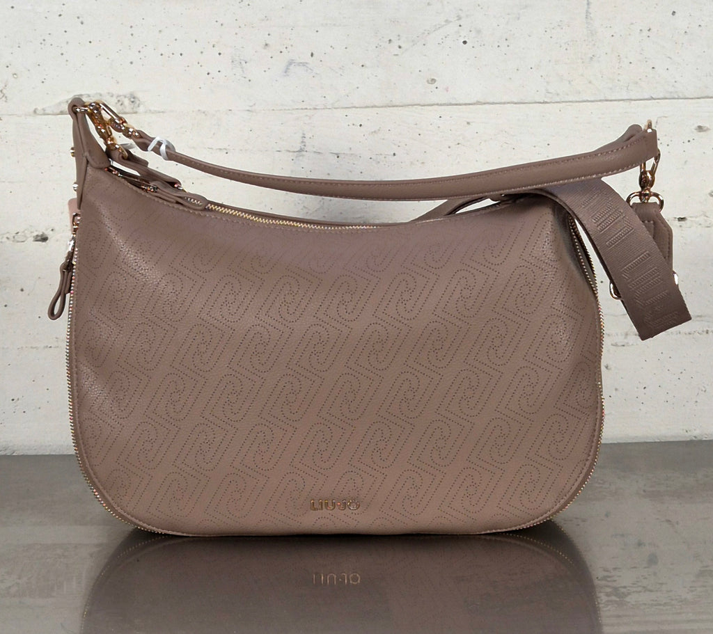 Liu Jo borsa Hobo a mezzaluna AA6134ES02671408 MOKA ALISKA