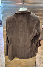 Susy Mix giacca velluto stretch D503T38LU70 marrone moro