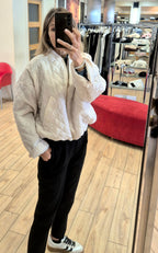 Susy Mix bomber trapuntato SMXGB0021U13 beige