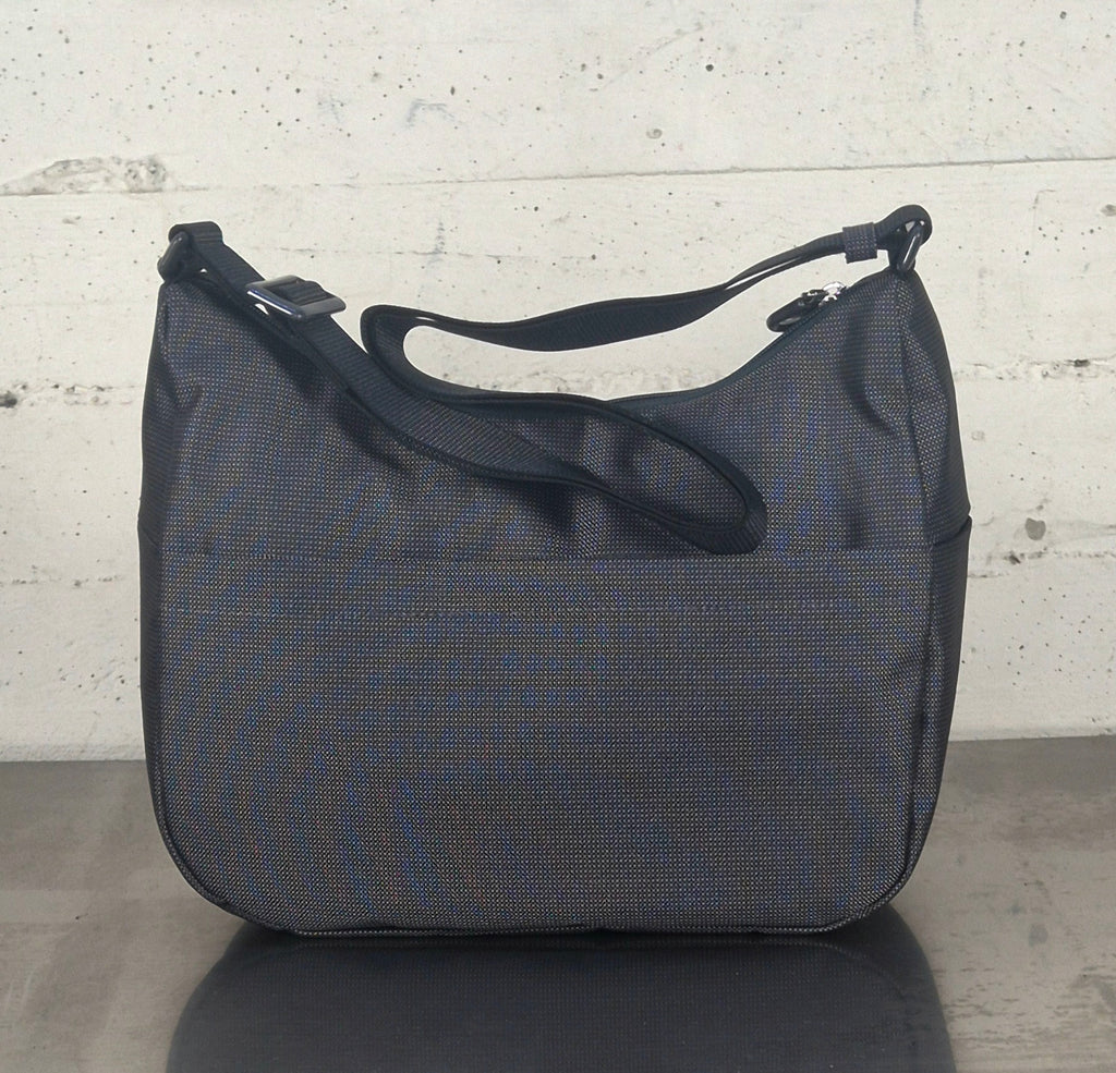 Mandarina Duck borsa tracolla mezzaluna MD20 P10QMT56 STEEL