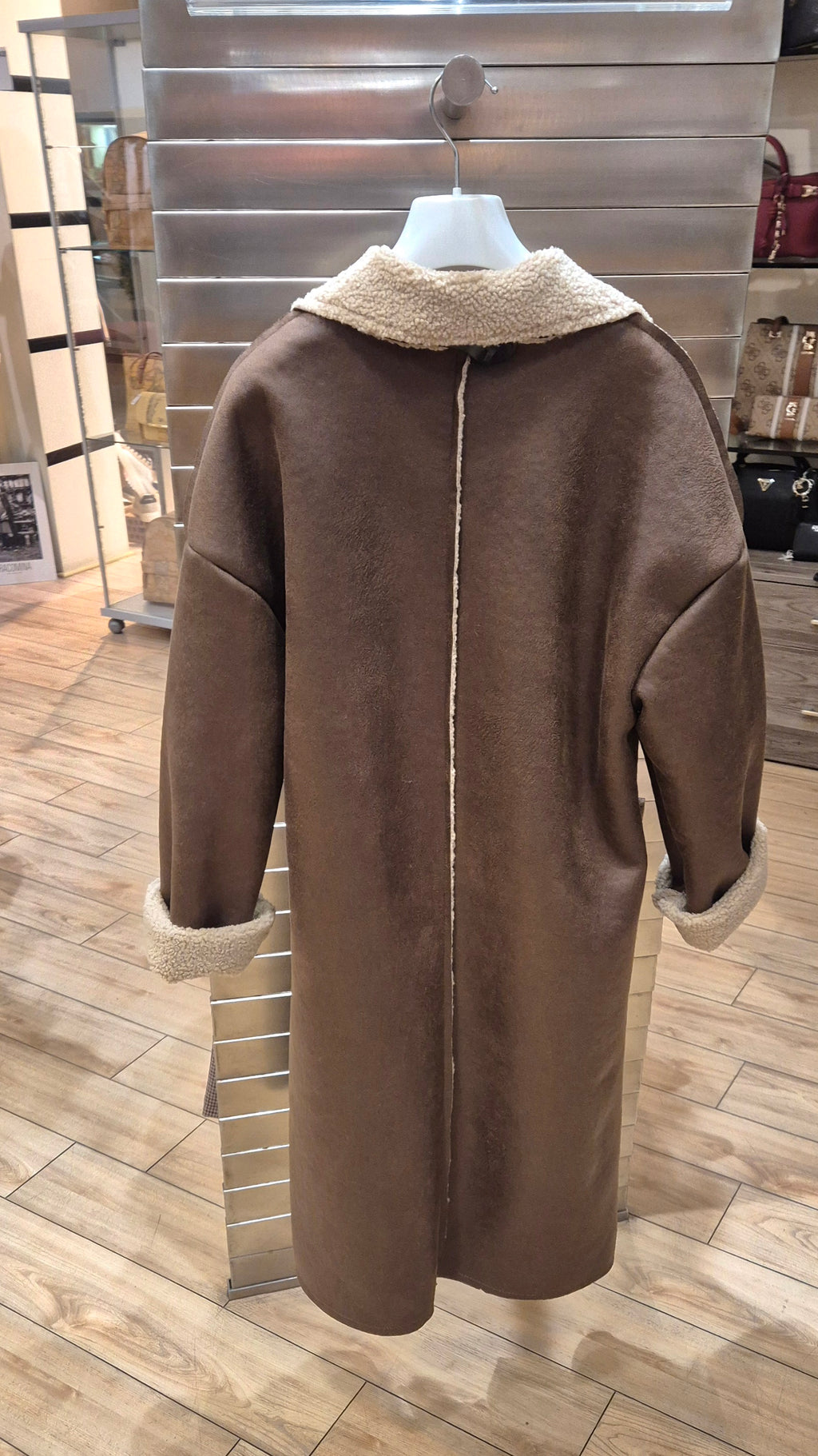 Susy mix giacca ecomontone J166AI204U70 marrone