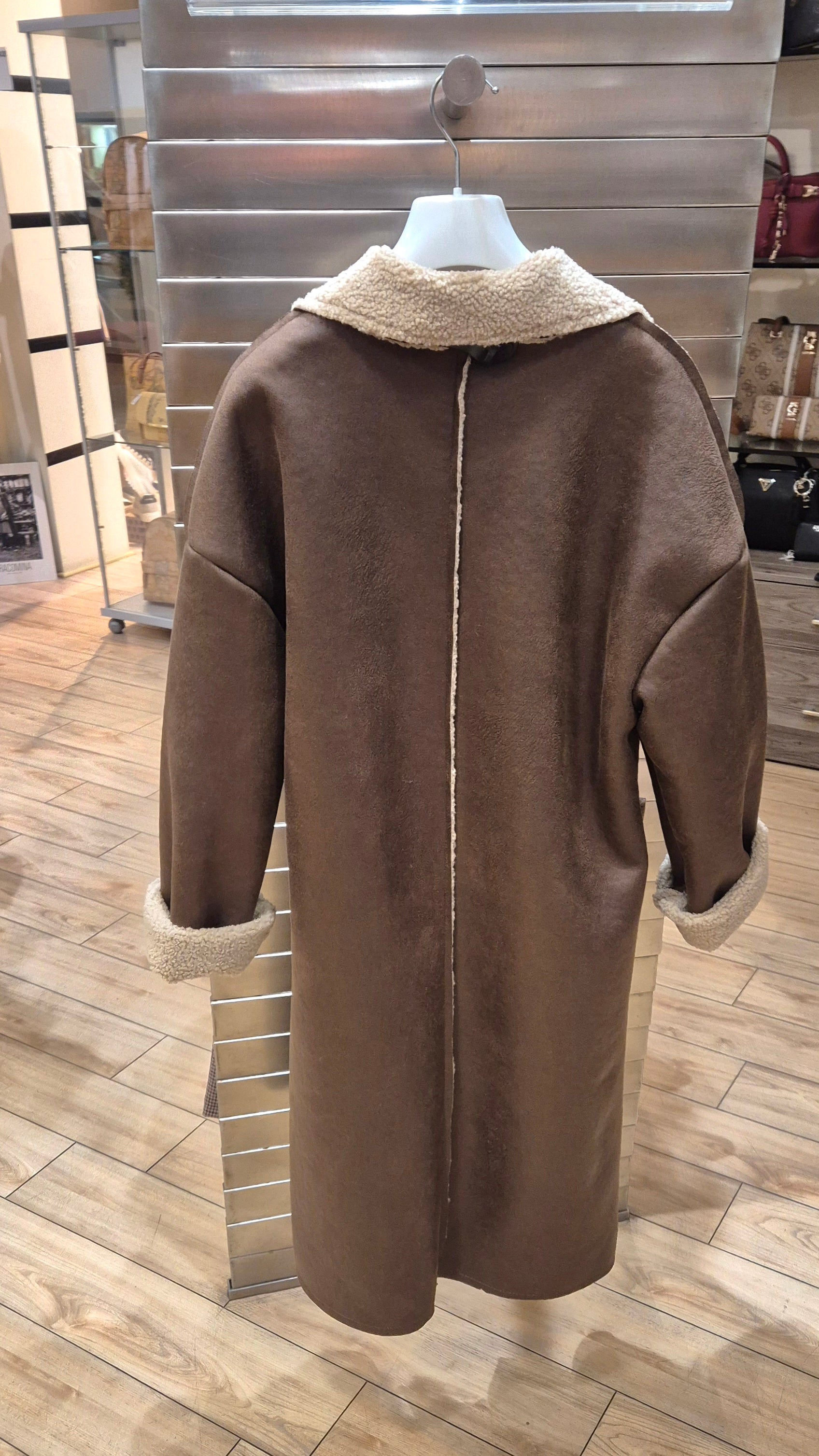 Susy mix giacca ecomontone J166AI204U70 marrone