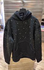 Adon felpa con brillantini all over AD26383 colore nero