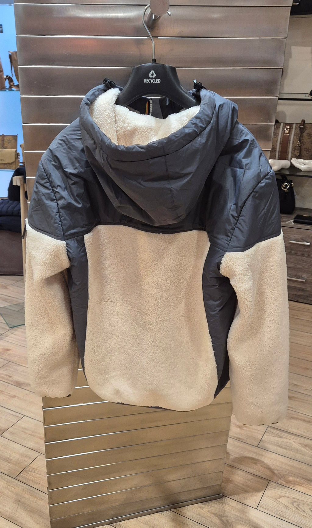 K-way giacchetto uomo orsetto Samson k5122SWB03 grigio/beige