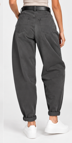 Susy Mix pantalone baloon con cuoricino grigio piombo 60285PMTRU51