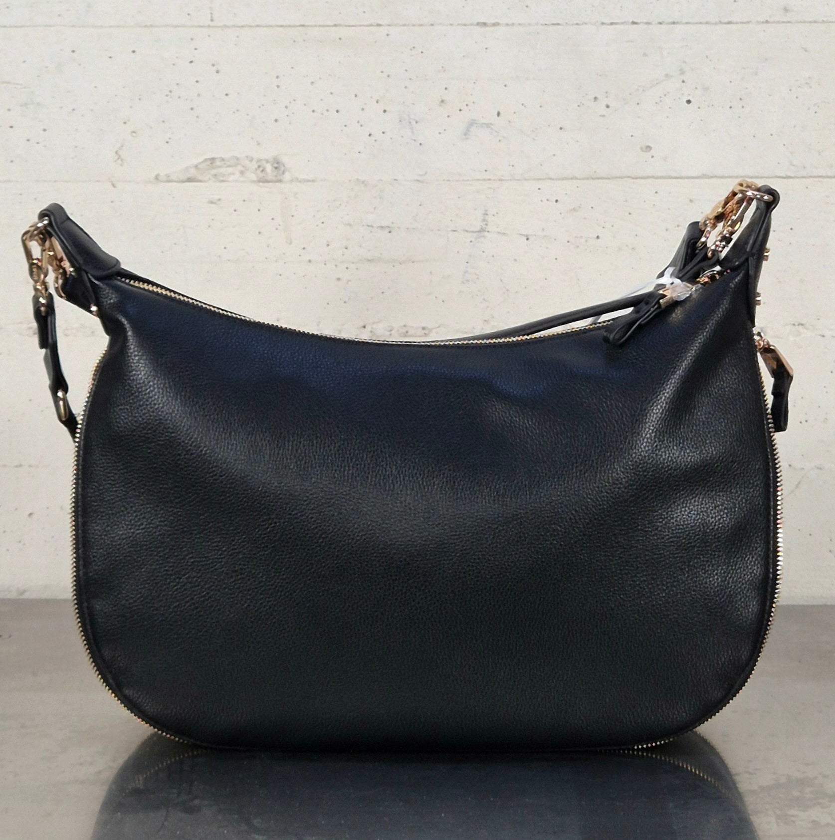 Liu Jo borsa Hobo a mezzaluna AA6134ES02622222 NERO ALISKA