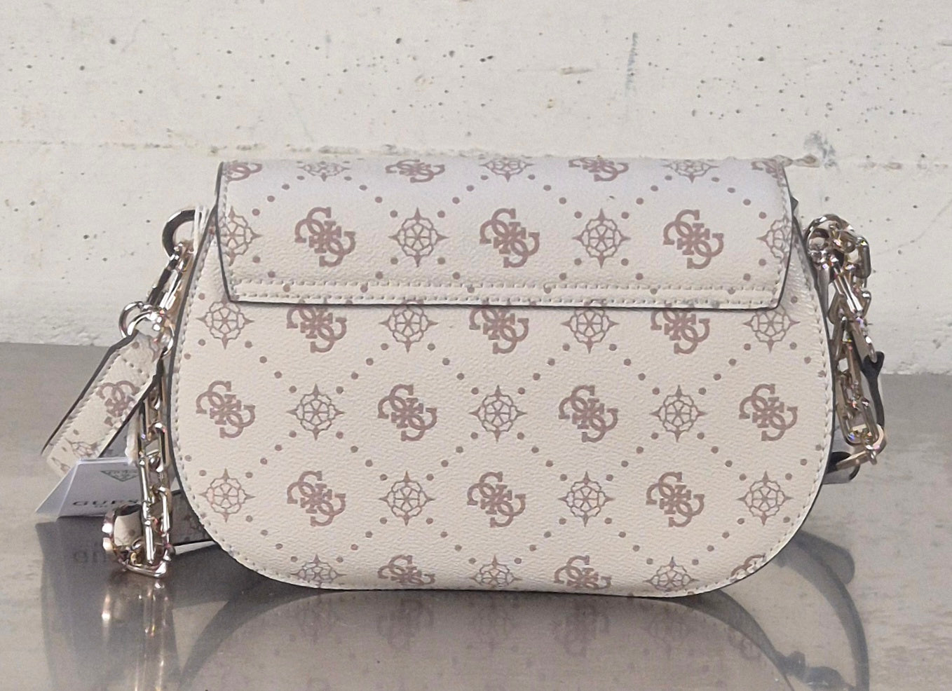 Guess borsa a tracolla HWGP9928200 VN0 logato vaniglia