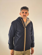 K-way giacca reversibile imbottita Jack warm double K6128VWBBC blu/beige