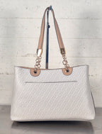 Liu Jo borsa tote ematite logata AA6104E118MC3920 naturale