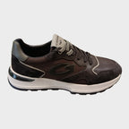 Guardiani scarpa pelle testa di moro GM62001A108
